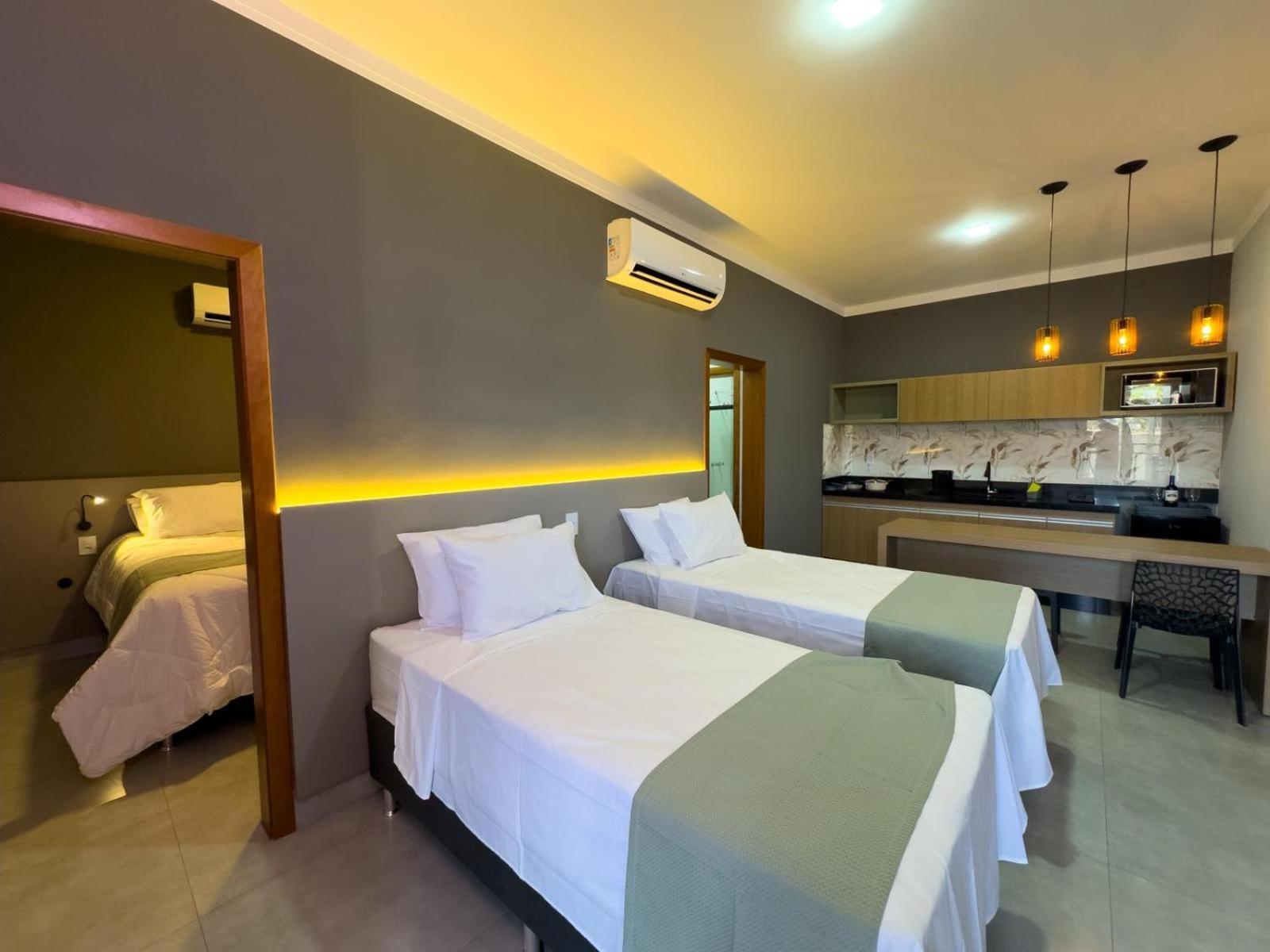 Ondara Flat Hotel Andradina Exteriér fotografie