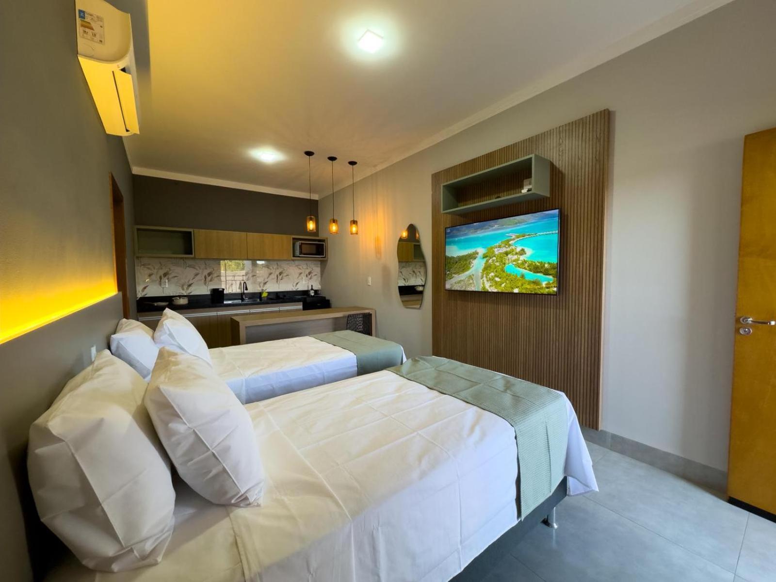 Ondara Flat Hotel Andradina Exteriér fotografie