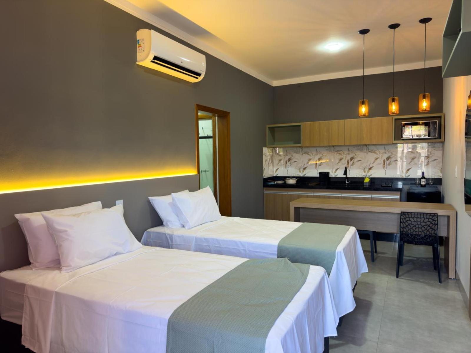 Ondara Flat Hotel Andradina Exteriér fotografie